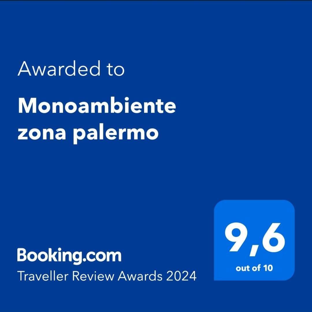Monoambiente Zona Palermo Apartment บัวโนสไอเรส ภายนอก รูปภาพ